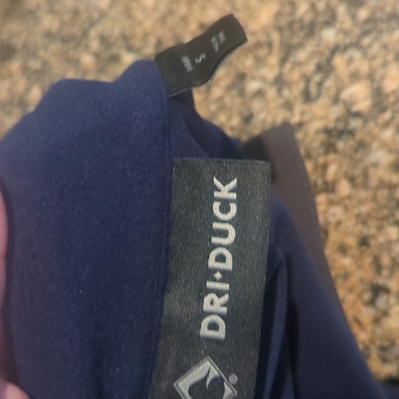 Dri-Duck 9346 Pulse Quarter Zip Jacket Navy/ Gray NWT Sz S - Picture 8 of 10